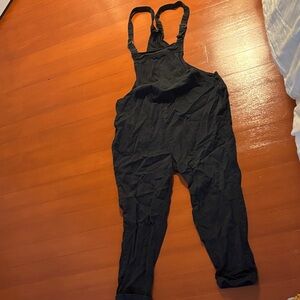 LED (luxe essential denim) Maternity Black Jumpsuit Size XSmall